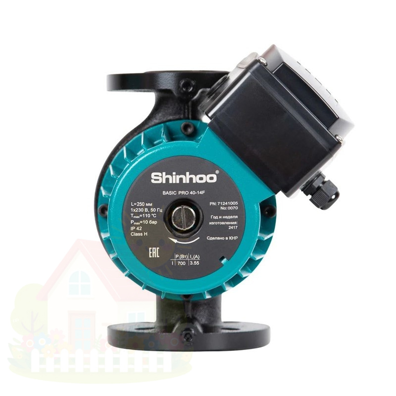 Купить Циркуляционный насос Shinhoo Basic Pro 65-12SF 220В фланцевый — фото товара в каталоге