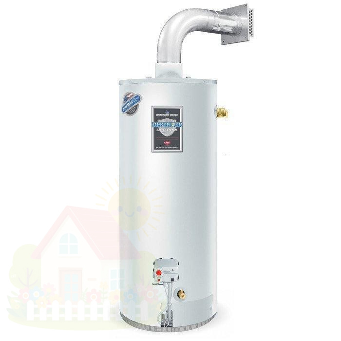 Купить Газовый накопительный водонагреватель Bradford White RG2DV50S6N 189 л. — фото товара в каталоге