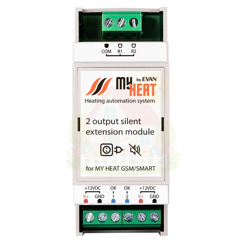 Инженерная сантехника Блок симисторов на 2 выхода MyHeat RL2S — детальное фото