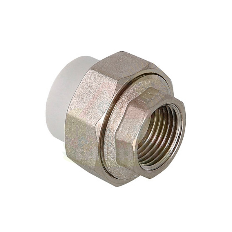 Инженерная сантехника Муфта разъёмная Valtec 20х1/2" с ВР резьбой (арт.VTp.762.0.02004) — детальное фото