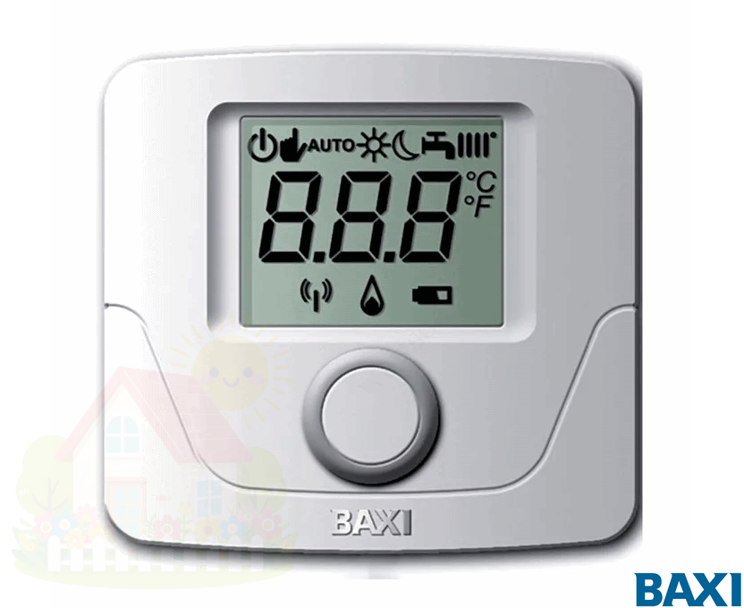Купить Комнатный термостат температуры Baxi QAA 55 для котлов LUNA Platinum+ и LUNA Duo-tec MP арт. 7101061- — фото товара в каталоге