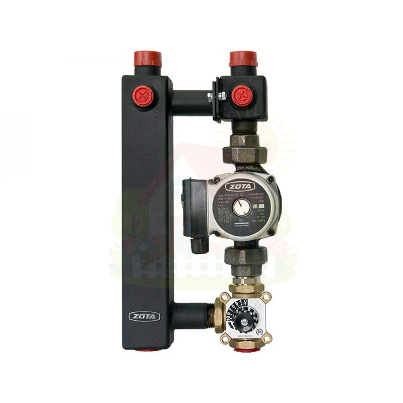 Инженерная сантехника Насосный модуль прямой 25/60 (Grundfos 130 мм) ZOTA — детальное фото