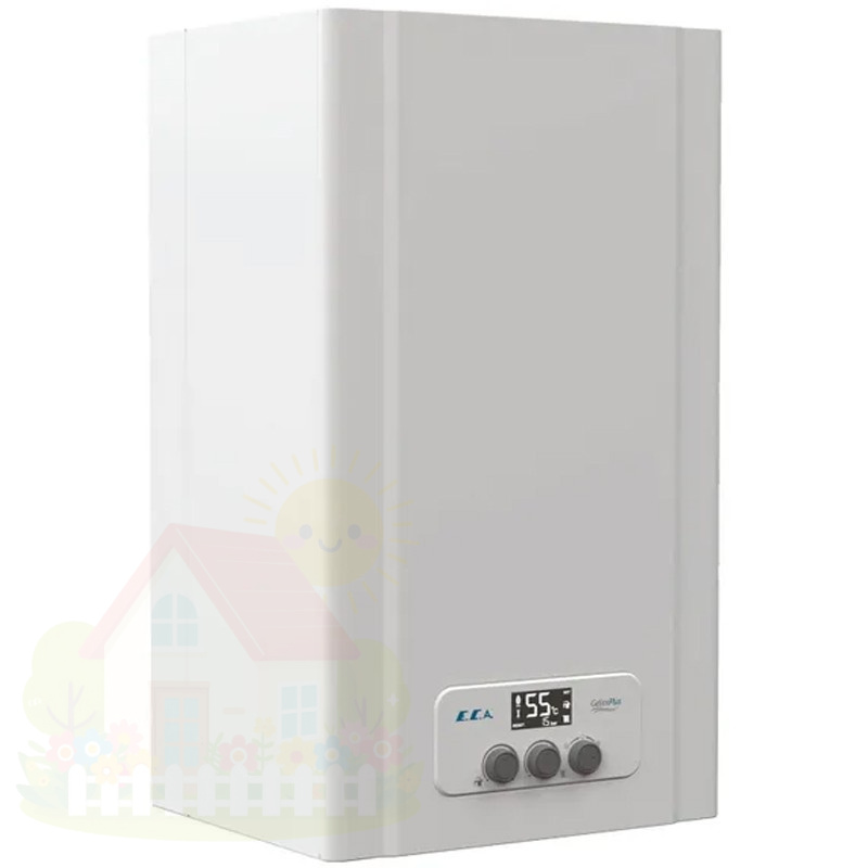 Купить Котёл газовый двухконтурный ECA Gelios Plus 20 HM NG — фото товара в каталоге