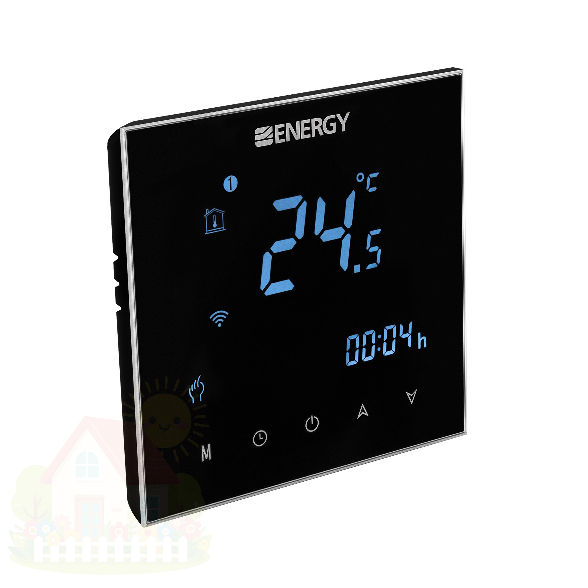 Купить Программируемый терморегулятор Energy BHT-2000 с Wi-Fi управлением — фото товара в каталоге
