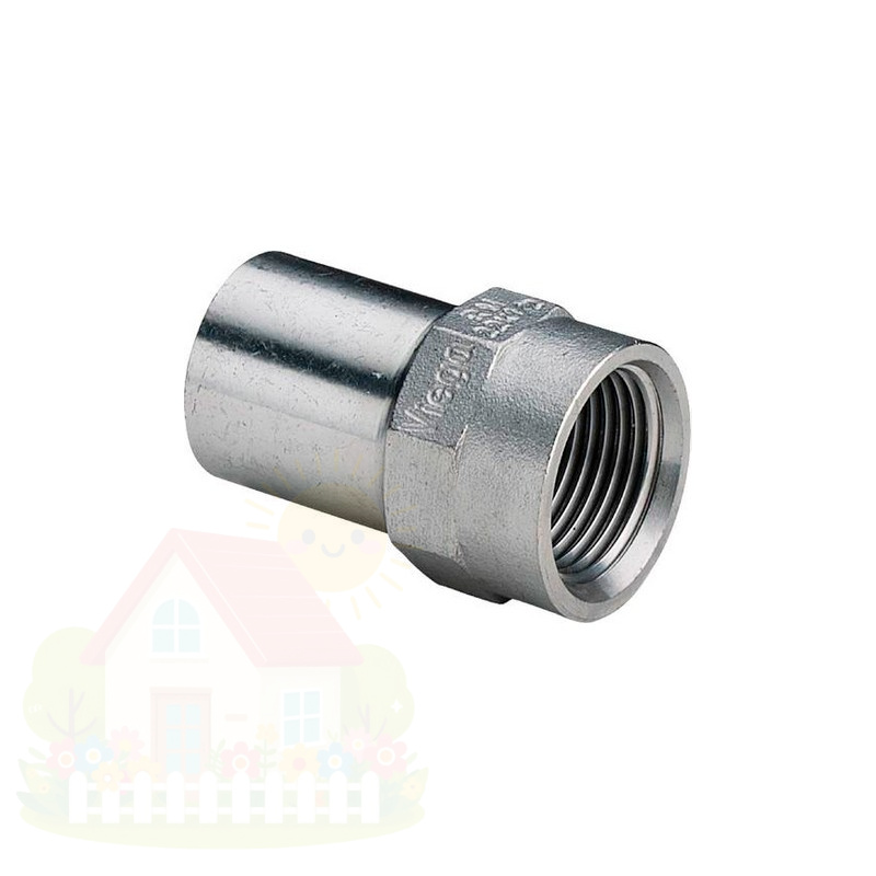 Купить Переходная вставка Viega Sanpress Inox 35х1 1/4" ВР из нержавейки (арт. 436865) серия 2312.1 — фото товара в каталоге
