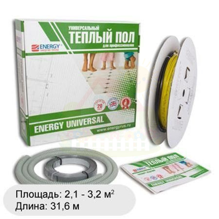 Инженерная сантехника Нагревательный кабель Energy Universal 320 Вт — детальное фото
