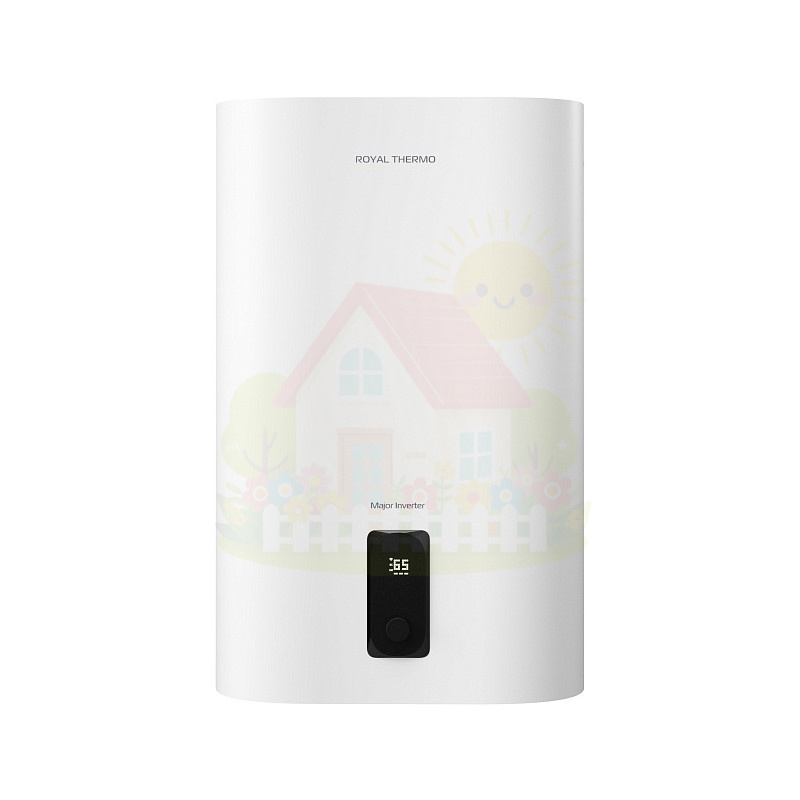 Инженерная сантехника Электрический водонагреватель Royal Thermo RWH 30 Major Inverter White — детальное фото