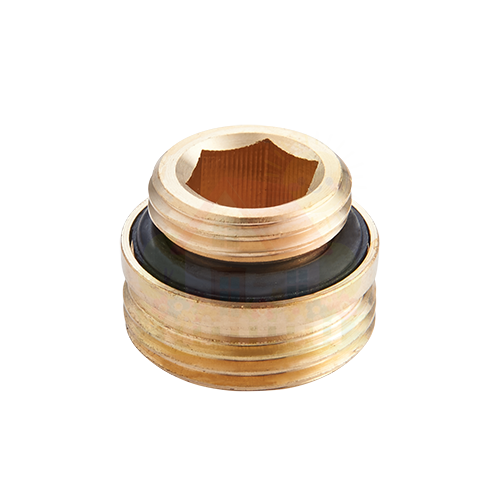 Инженерная сантехника Переходник с прокладкой 1/2"*3/4" (под конус, для узлов вентильного типа) арт. TR.430.0405 — детальное фото