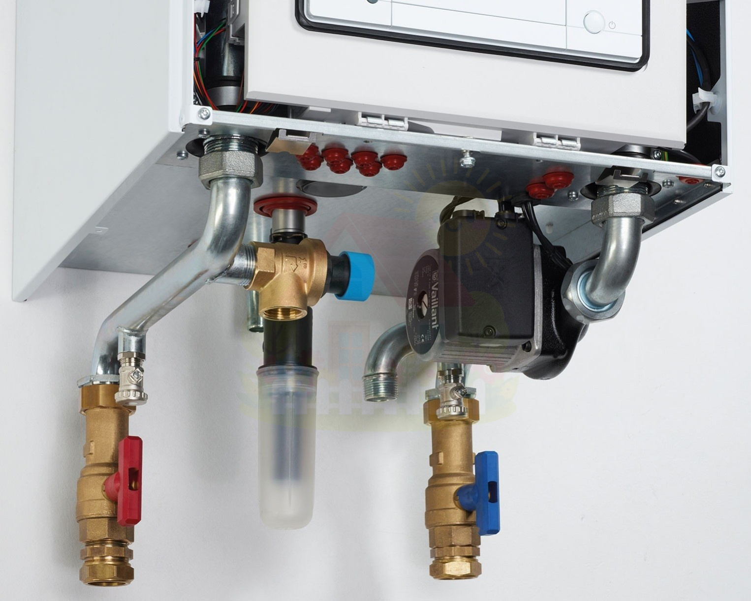 Инженерная сантехника Обвязка трубная Vaillant 80-120 кВт с регулируемым насосом арт. 0020106189 — детальное фото