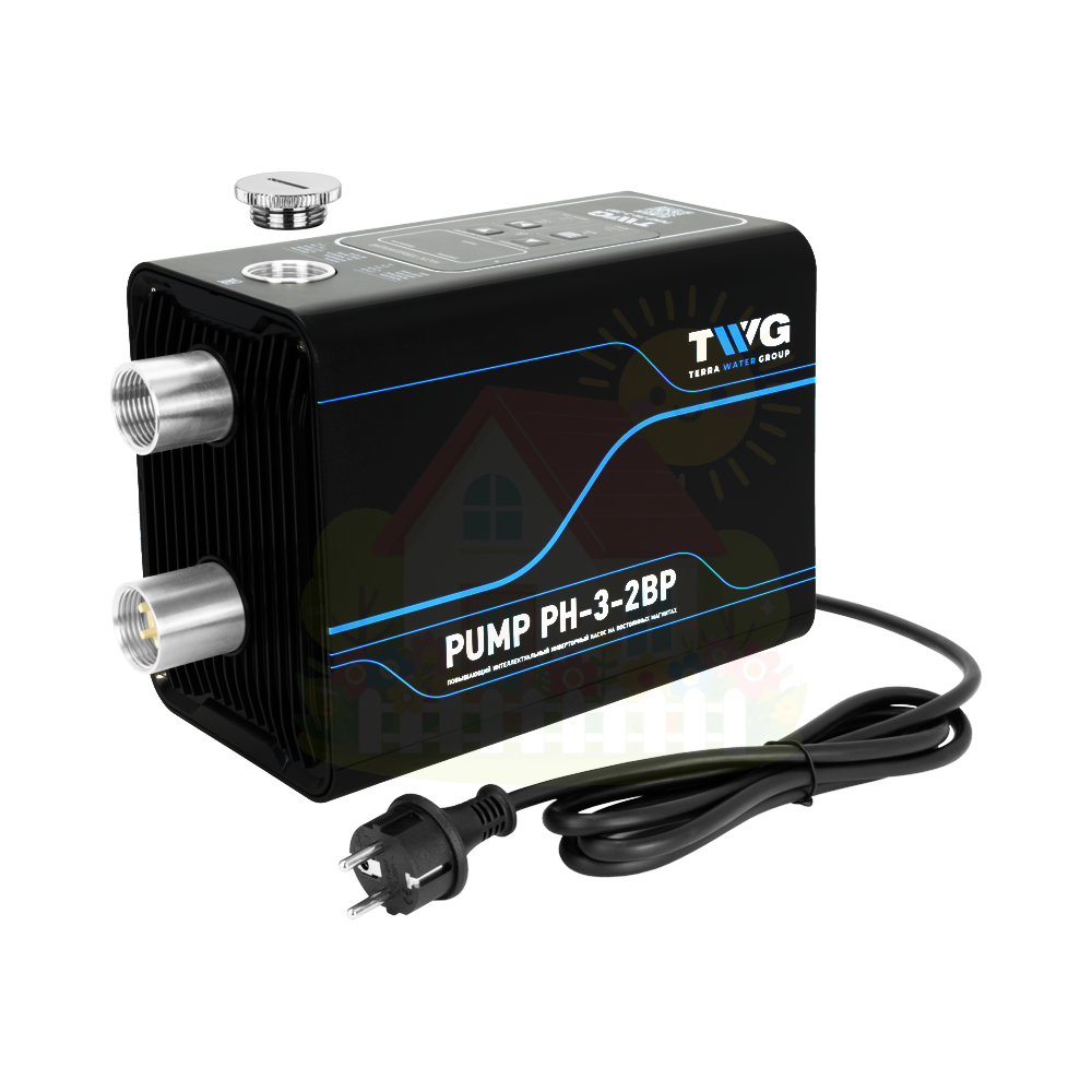 Инженерная сантехника Насосная станция TWG PUMP PH 3-2BP 2.0 м3/ч 550Вт 1" — детальное фото