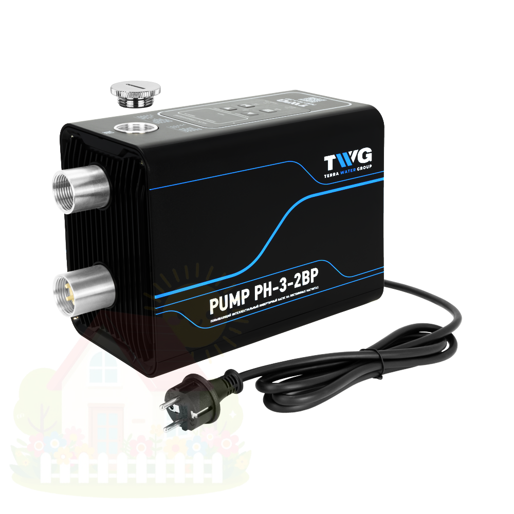 Купить Насосная станция TWG PUMP PH 3-2BP 2.0 м3/ч 550Вт 1" — фото товара в каталоге