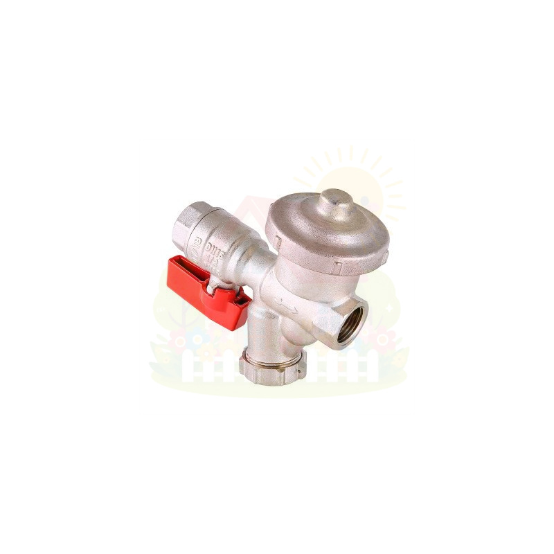 Инженерная сантехника Редуктор давления Valtec 1/2"с краном и фильтром арт.VT.300.N.04 — детальное фото