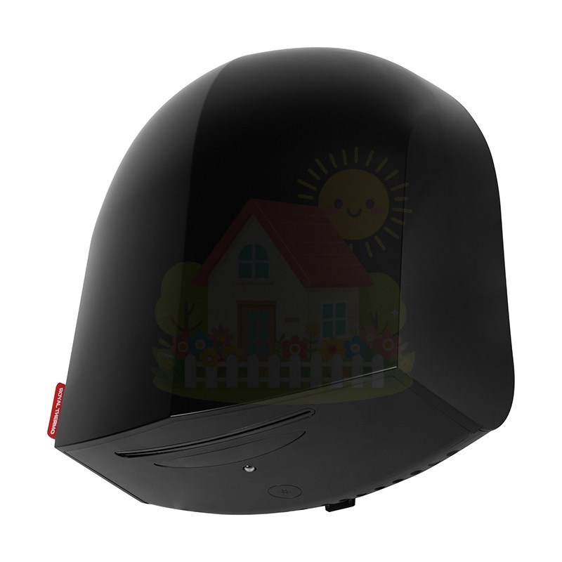 Инженерная сантехника Сушилка для рук Royal Thermo RTHD-1100 Black — детальное фото