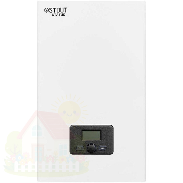 Купить Настенный электрический котел Stout Status 5 кВт — фото товара в каталоге