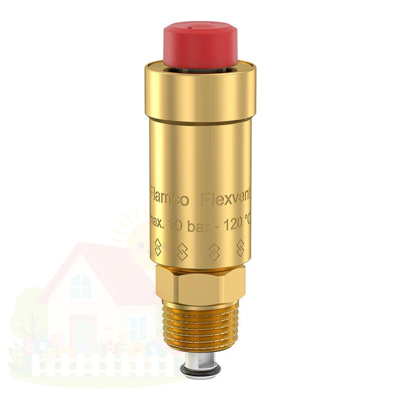 Купить Автоматический поплавковый воздухоотводчик Flamco Flexvent G 1/2" — фото товара в каталоге
