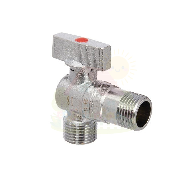 Инженерная сантехника Кран шаровой для смесителя Smart Install 1/2"х1/2" НР/НР резьба — детальное фото
