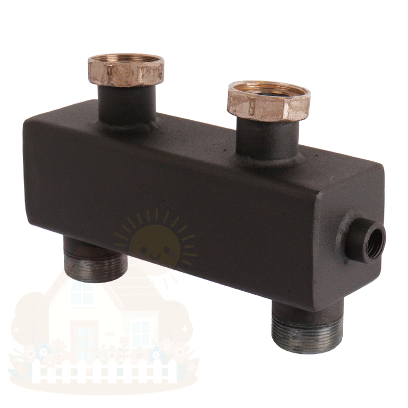 Купить Гидрострелка Rommer 1 1/2" 5,6 м3/час — фото товара в каталоге