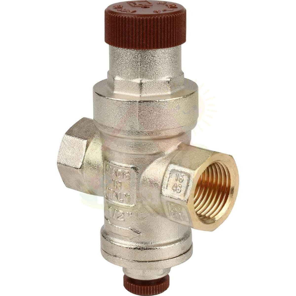 Инженерная сантехника Редуктор давления Itap Minibrass 361 3/4  с подсоединением для манометра — детальное фото