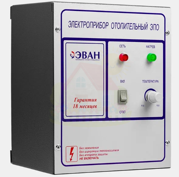 Инженерная сантехника Пульт управления ЭВАН  ЭПО-М1-7,5-18 (380 В) одноступенчатый — детальное фото