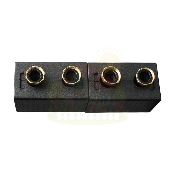 Инженерная сантехника Коллектор Elsen DN25 1 1/2" x 1 1/2" 2 контура в теплоизоляции (арт.EWG25.02) — детальное фото