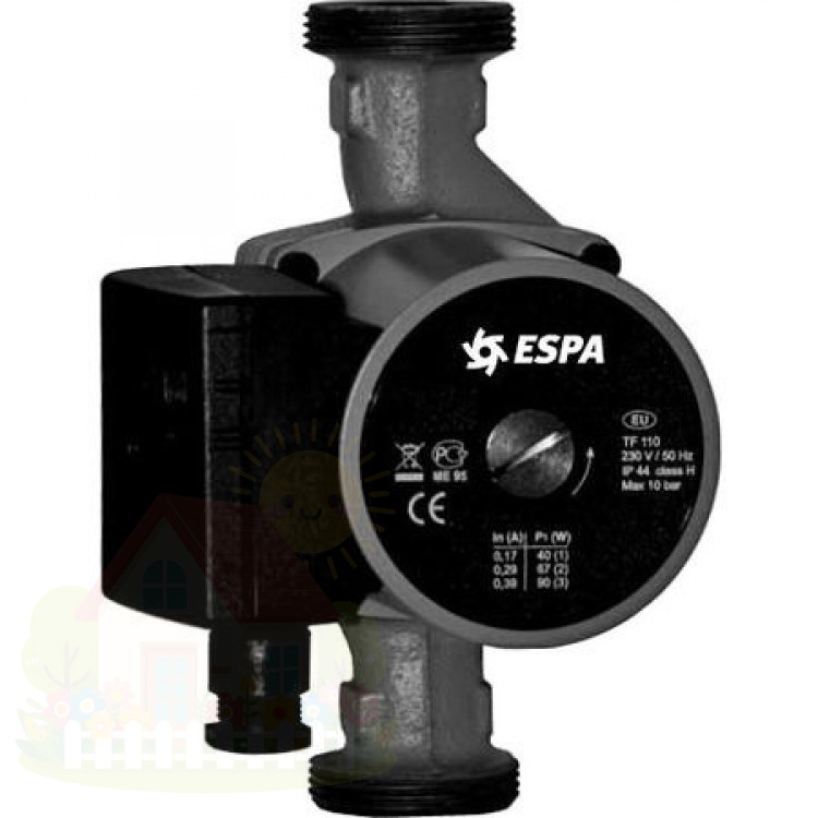 Купить Циркуляционный насос Espa RA1-S 25-40-180 230 50 — фото товара в каталоге