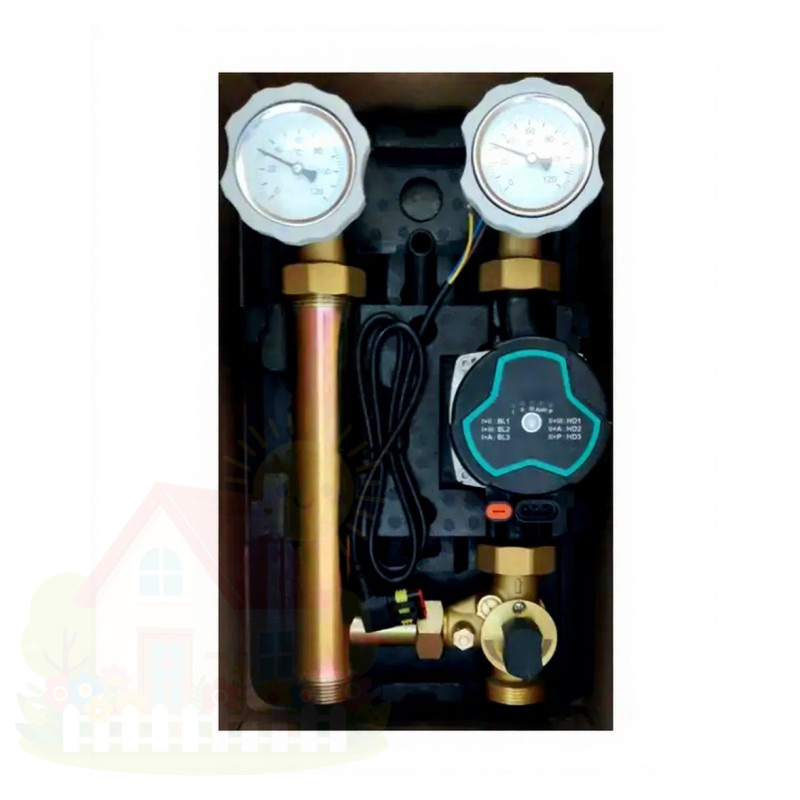Купить Насосная группа прямая Vaillant VGR vPUMP GP direct с насосом без смесителя — фото товара в каталоге