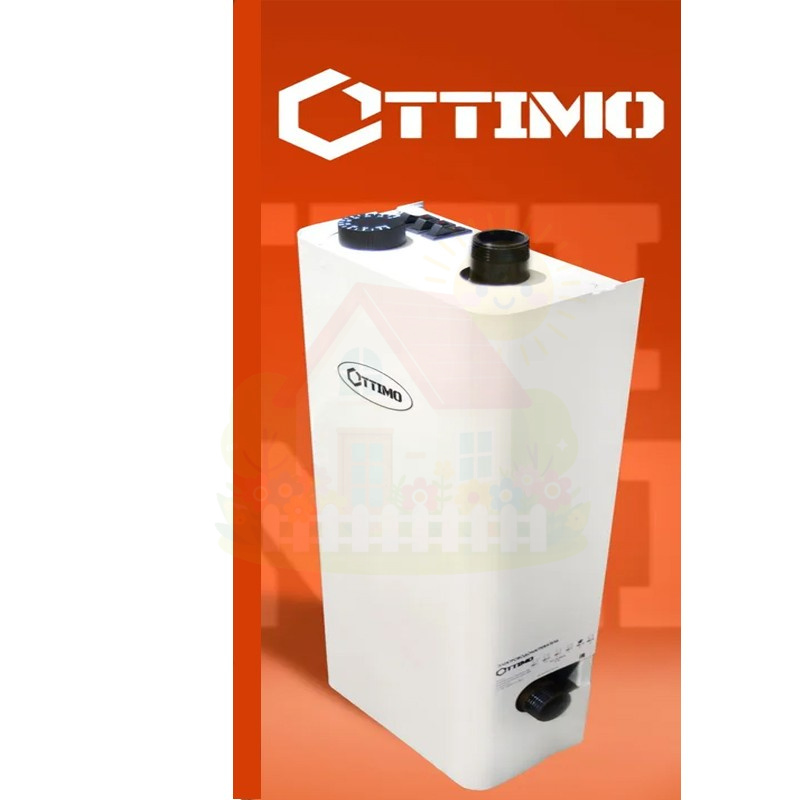 Инженерная сантехника Настенный электрический котёл Ottimo ЭВН-3 (1+1+1кВт), 220В — детальное фото