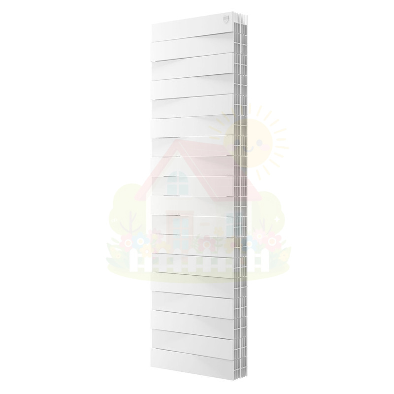 Инженерная сантехника Биметаллический радиатор Royal Thermo PianoForte Tower 200 Bianco Traffico (18 секций) — детальное фото