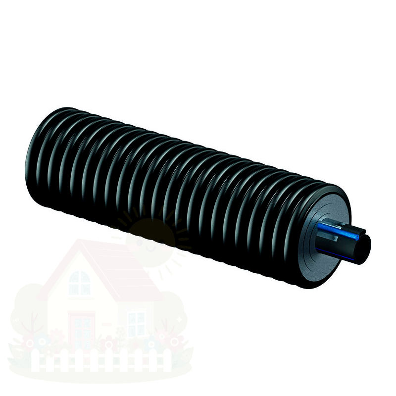 Купить Теплотрасса Uponor Ecoflex Supra Plus с греющим кабелем 10Вт 25х2,3/68 (арт. 1095730) — фото товара в каталоге