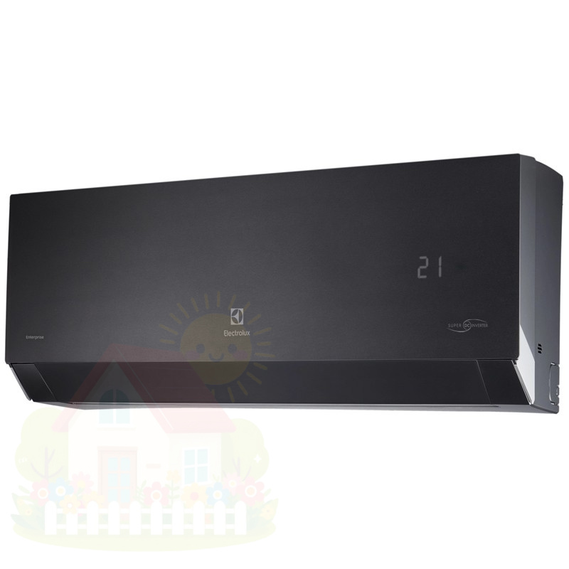 Купить Сплит-система Electrolux Enterprise Super DC Inverter EACS/I-09HEN-BLACK/N8_24Y комплект — фото товара в каталоге