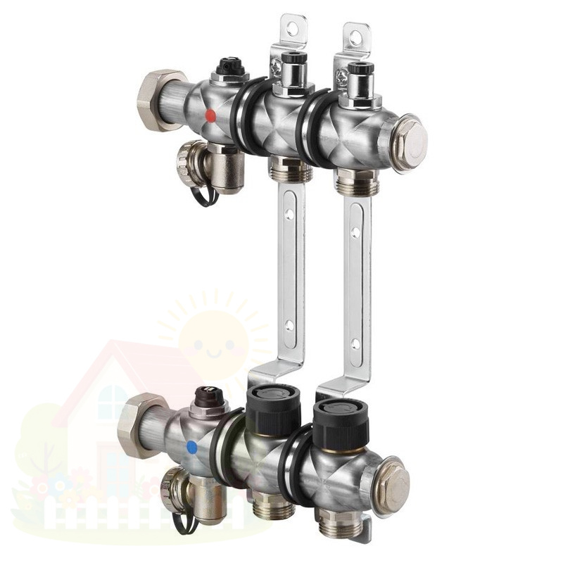 Купить Коллектор OVENTROP MULTIDIS SF 1" 2ХG 3/4 1404552 два контура — фото товара в каталоге