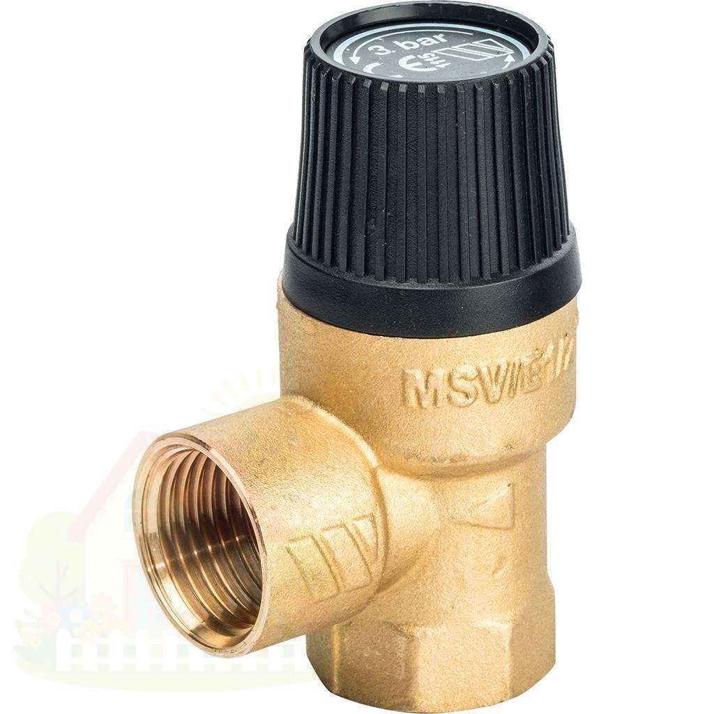 Купить Предохранительный клапан для водоснабжения Watts MSV W 1/2"x1/2" 3 бара (арт.10004477) — фото товара в каталоге