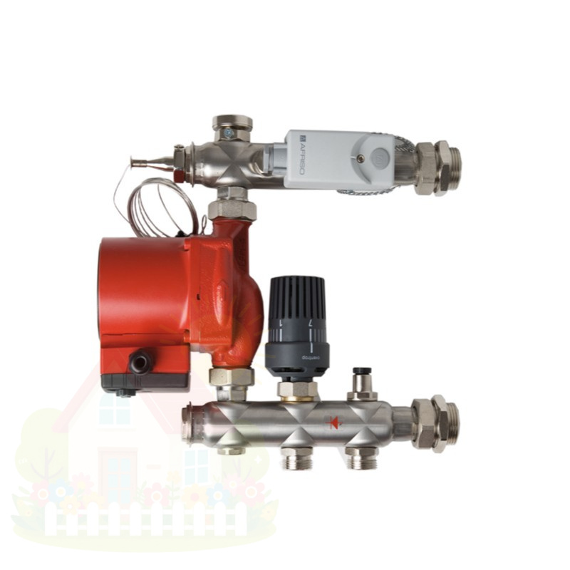 Купить Группа автономной циркуляции Hansa MIX FBR-M2-6 OEM насос GTO 2-12 контуров — фото товара в каталоге