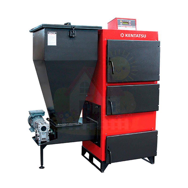 Инженерная сантехника Пеллетный котёл Kentatsu VLK PRK-35 41 кВт — детальное фото