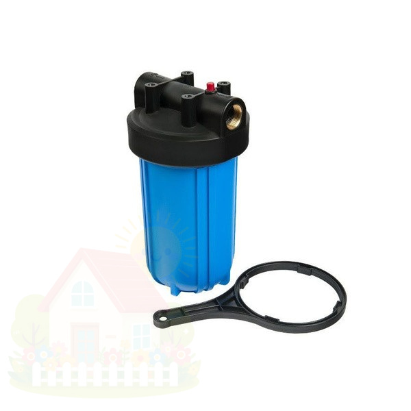 Купить Колба UNIPUMP Big Blue 10” CFC-10BB02 (без картриджа) — фото товара в каталоге