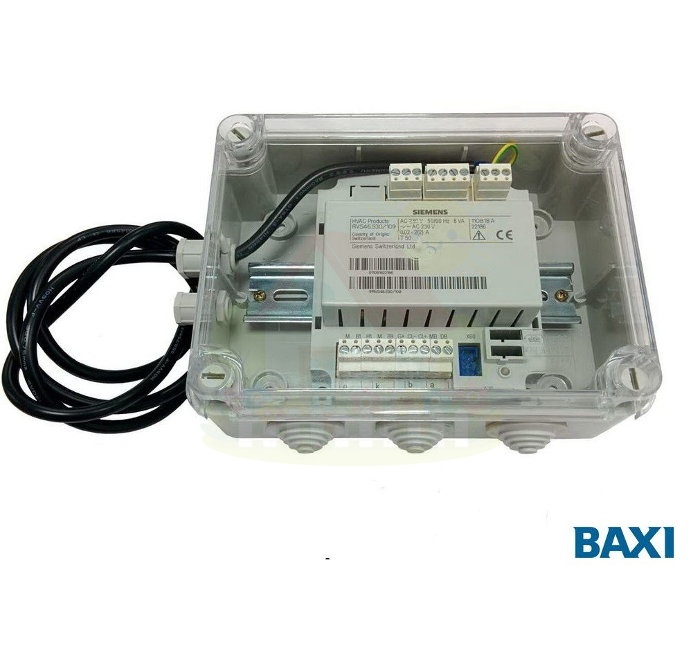 Инженерная сантехника RVS 46 Аксессуар Baxi для управления низкотемпературным контуром (только для систем с OCI 345) для котлов LUNA Platinum+ и LUNA Duo-tec MP арт. 7105199-- — детальное фото