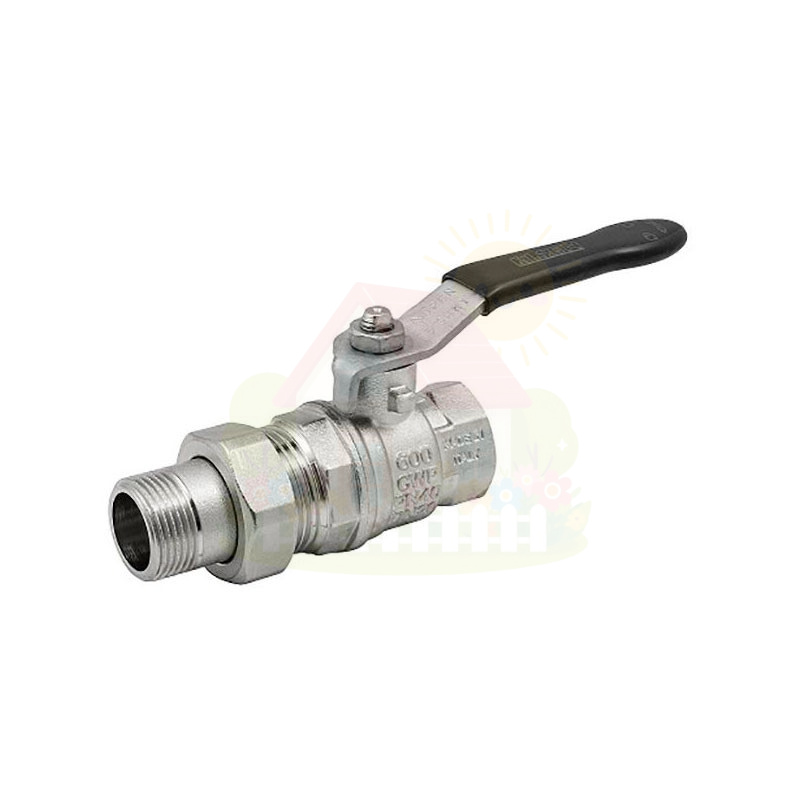 Инженерная сантехника Кран шаровой ELSEN Strong T 1 1/4" ВВ ручка-рычаг с НГ — детальное фото