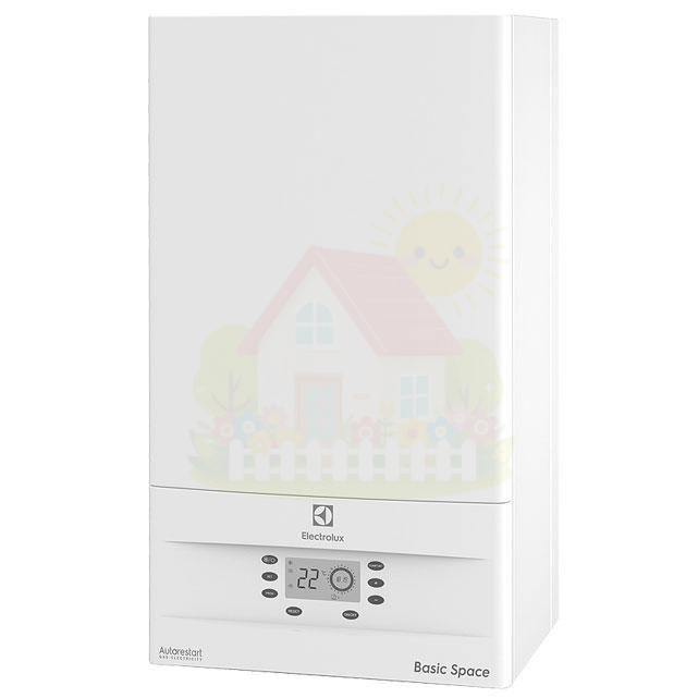 Инженерная сантехника Настенный газовый котел Electrolux Basic Space Duo 24Fi — детальное фото