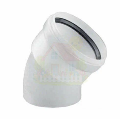 Инженерная сантехника Отвод Buderus конденсационный  FC-SE110-45 DN110 45° PP — детальное фото