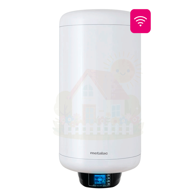 Инженерная сантехника Электрический водонагреватель Metalac Sirius MB INOX P120 Wi-Fi — детальное фото