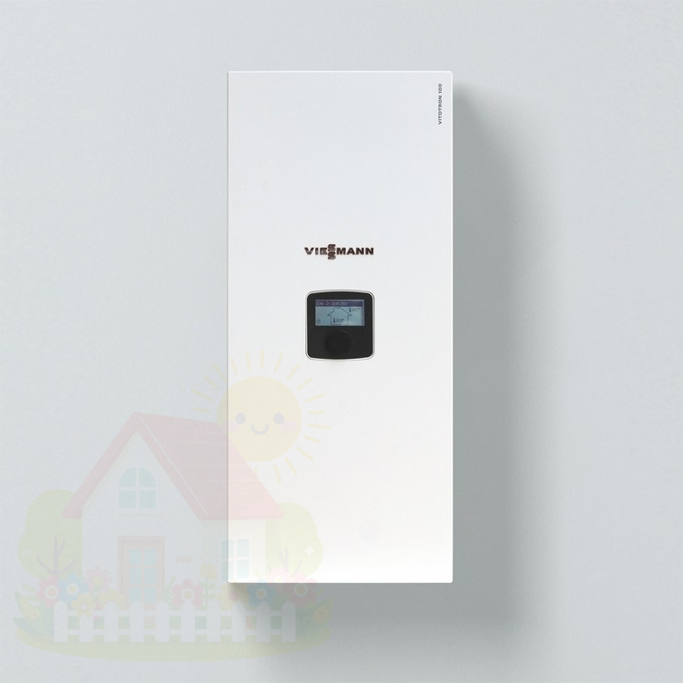Купить Электрический котёл Viessmann Vitotron 100 VMN3 08 с погодозависимой автоматикой 8 кВт. — фото товара в каталоге
