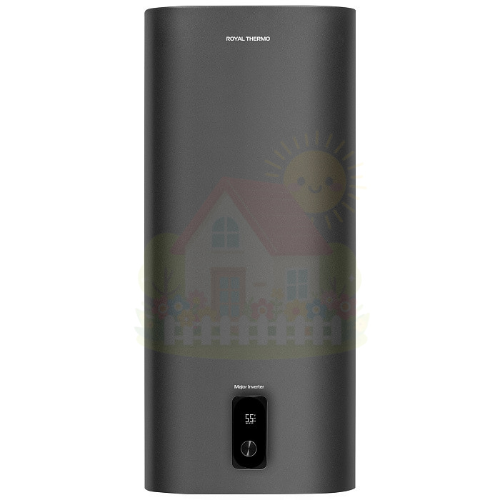 Инженерная сантехника Электрический водонагреватель Royal Thermo RWH 50 Major Inverter Grafit — детальное фото