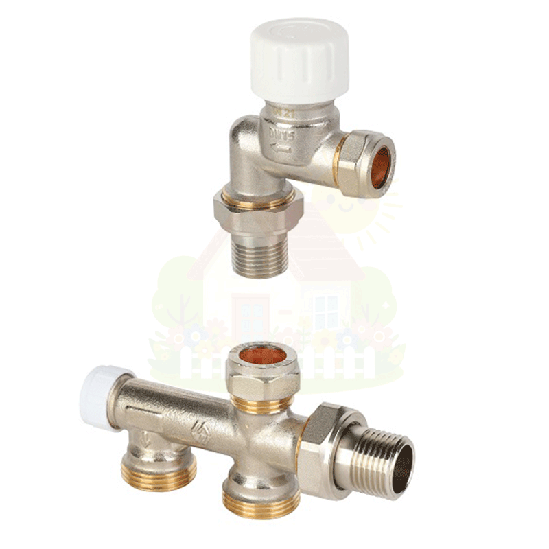 Инженерная сантехника Узел бокового подключения MVI 1/2"х3/4" резьба внутренняя/наружная под евроконус — детальное фото