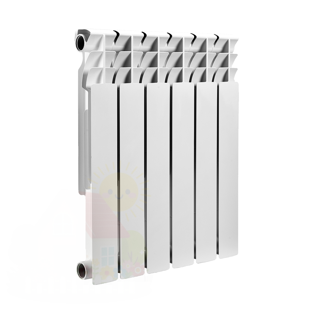 Купить Радиатор алюминиевый SMART Install Easy One 500 4 секции — фото товара в каталоге