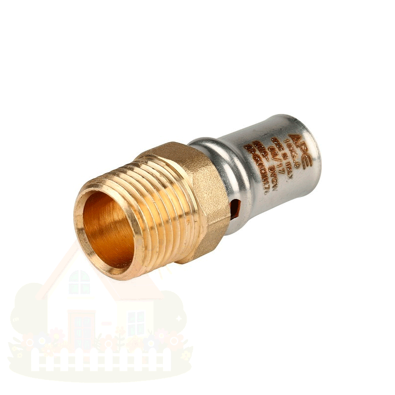 Купить Пресс переходник Stout 20x3/4" с НР резьбой (арт.SFP-0001-003420 ) — фото товара в каталоге